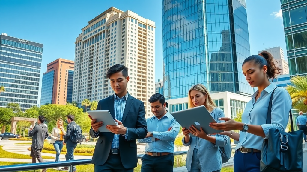 SEO content creation in Plano, digital marketing professionals, high-tech business district