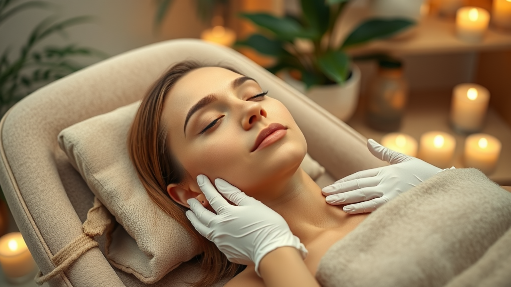 Client pampered in serene spa, enjoying top-tier aesthetic medicine San Diego