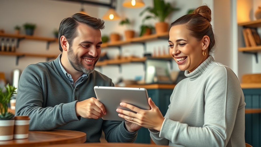 happy small business customers engaging local business blog Plani digital marketing small businesses
