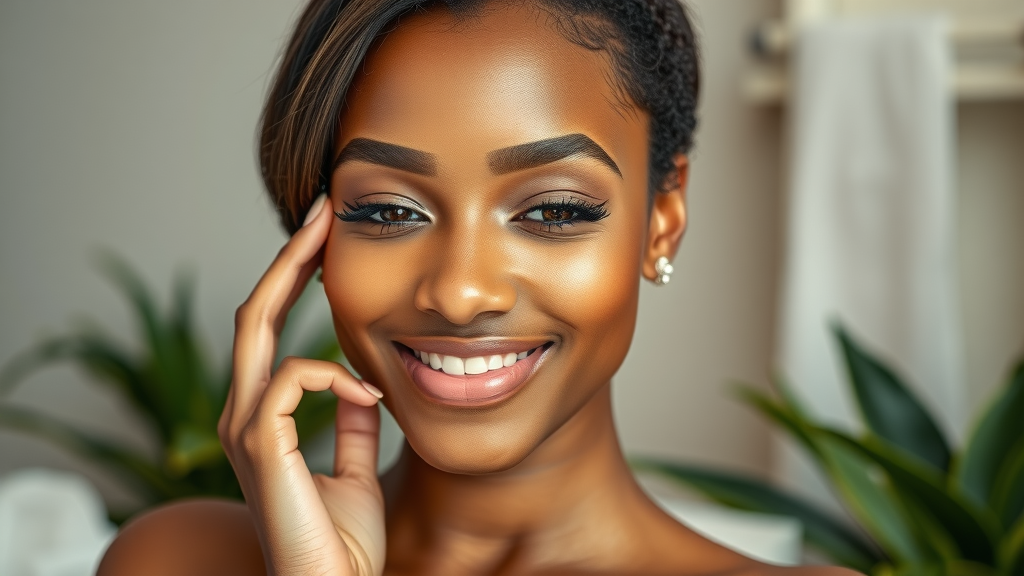 Confident woman glowing after non-surgical aesthetic spa treatment