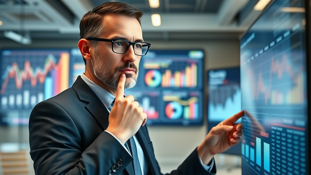 digital marketing agency leader analyzing marketing data for content marketing plano results