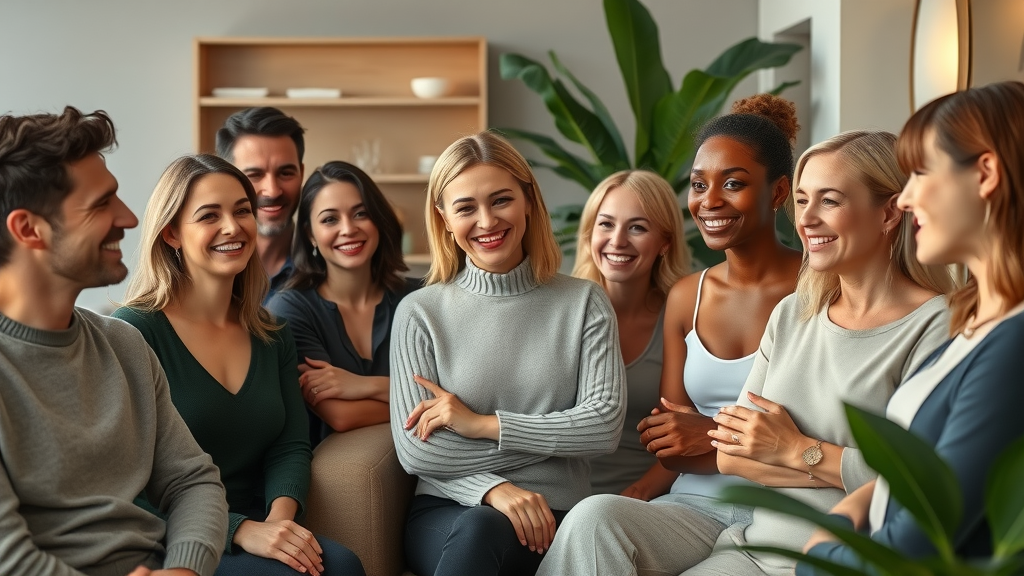Bay Area group exuding confidence after expert dermal fillers in a med spa setting