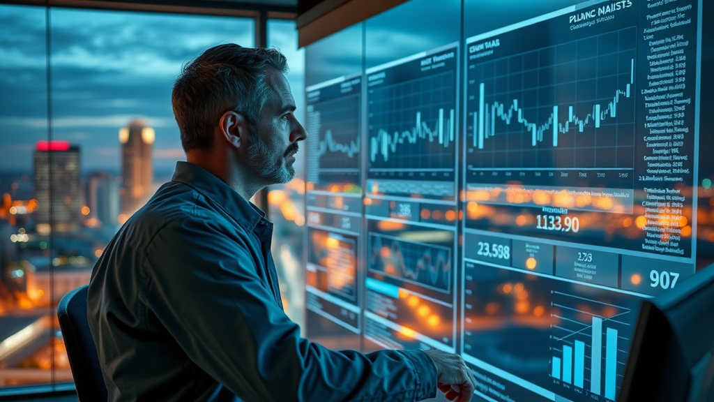 Expert analyst reviewing analytics for content marketing Plano