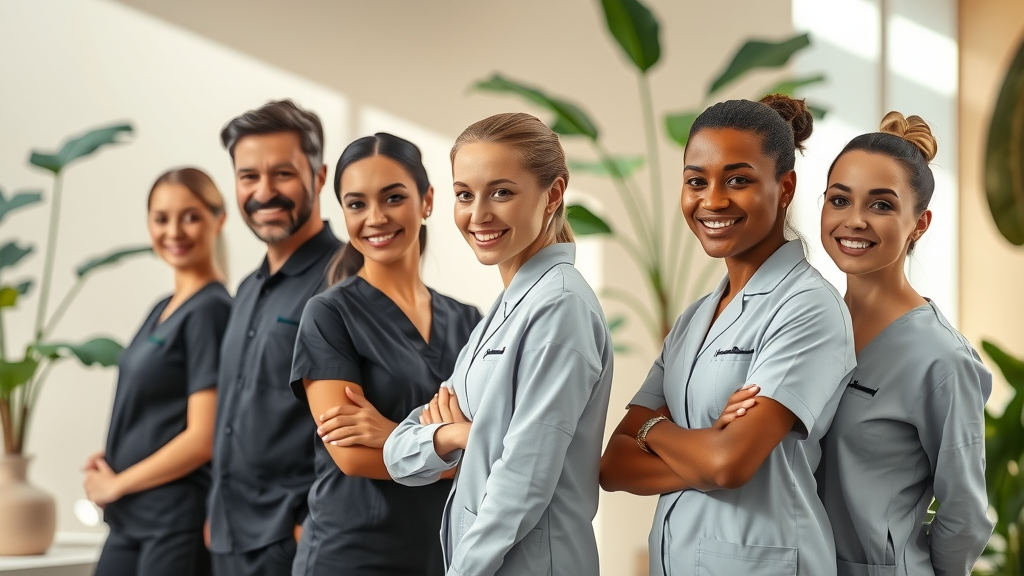 Expert med spa team ready for personalized laser hair removal treatments