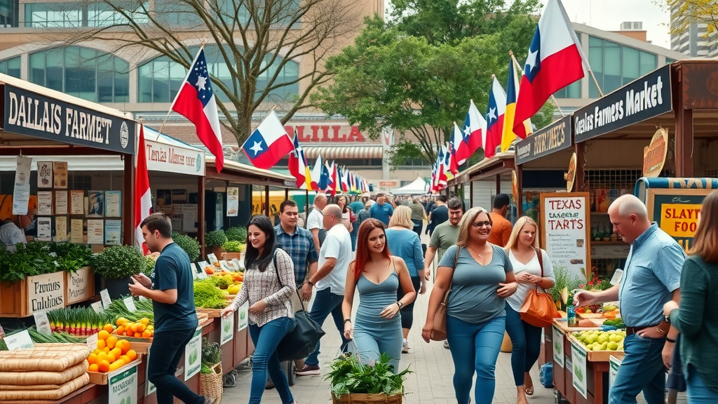dallas small business farmers market booths vendors handmade crafts marketing ideas for small business in dallas