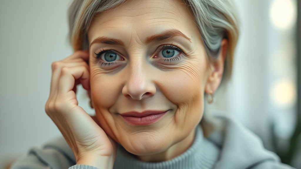 Close-up of woman