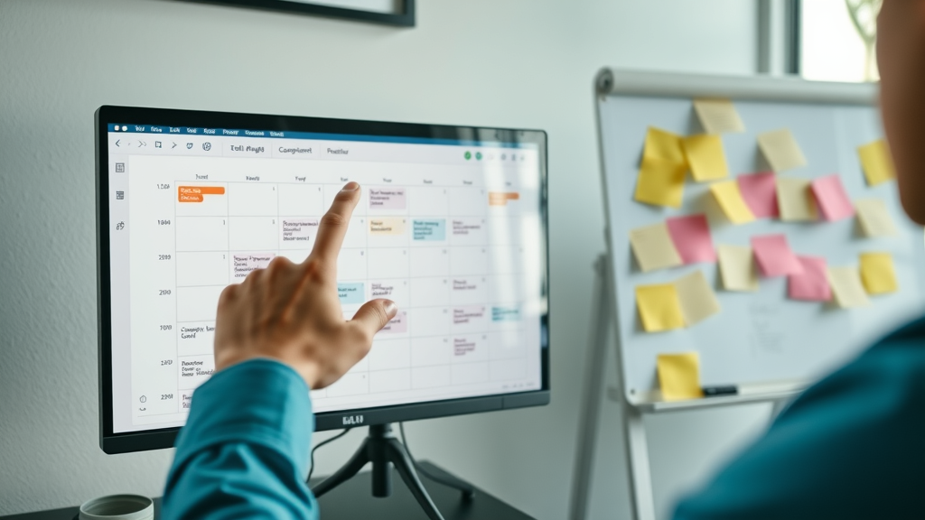 Plano SEO content calendar - Professional planning SEO blog post schedule for Plano market