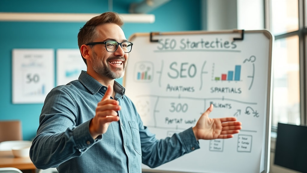 Plano SEO expert outlining advanced SEO strategies for blog optimization
