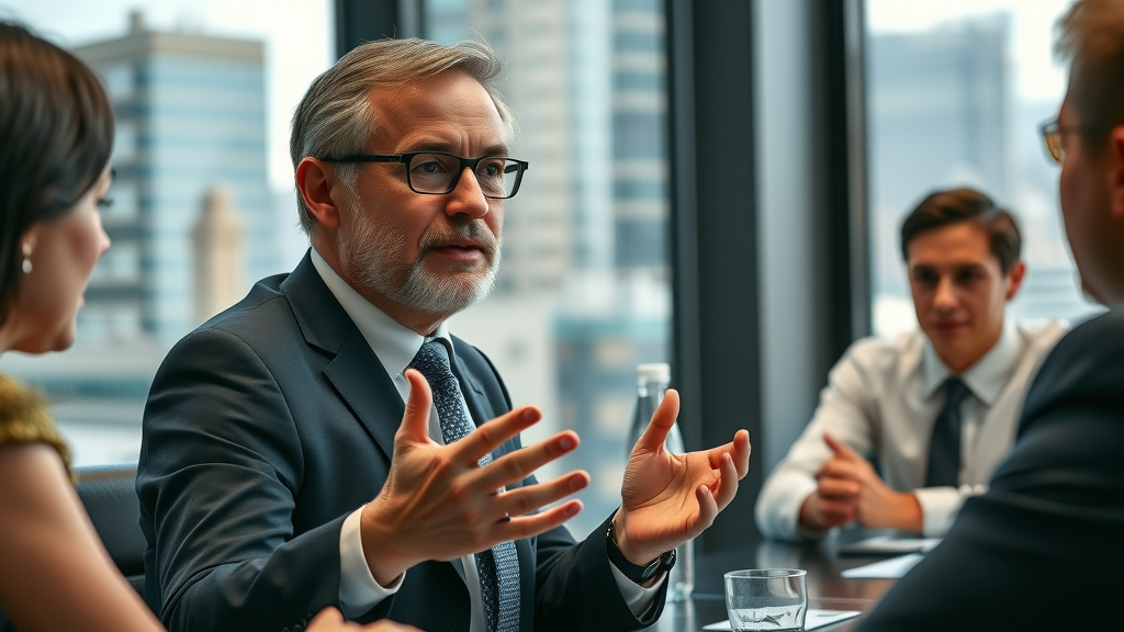 content marketing plano agency CEO providing expert advice in digital marketing roundtable