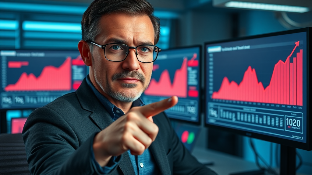 plano digital marketing concerned marketer reviewing campaign errors digital market analysis